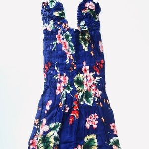 Floral print Bali dress